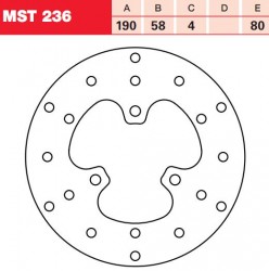 Тормозной диск MST236