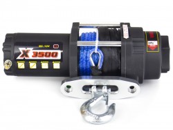 Master Winch X3500S лебедка для квадроцикла с синтетическим тросом