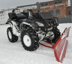 Отвал для снега на квадроцикл Alfeco 150см